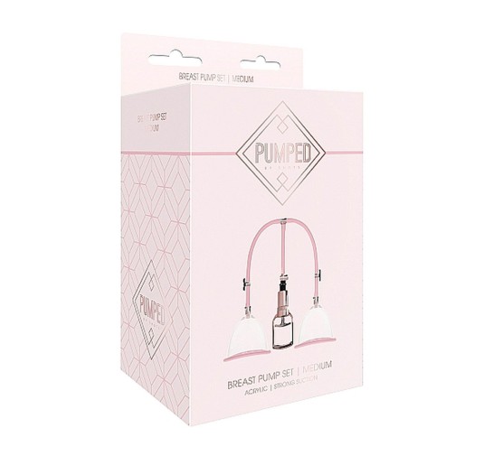 Breast Pump Set Medium - Rose Gold